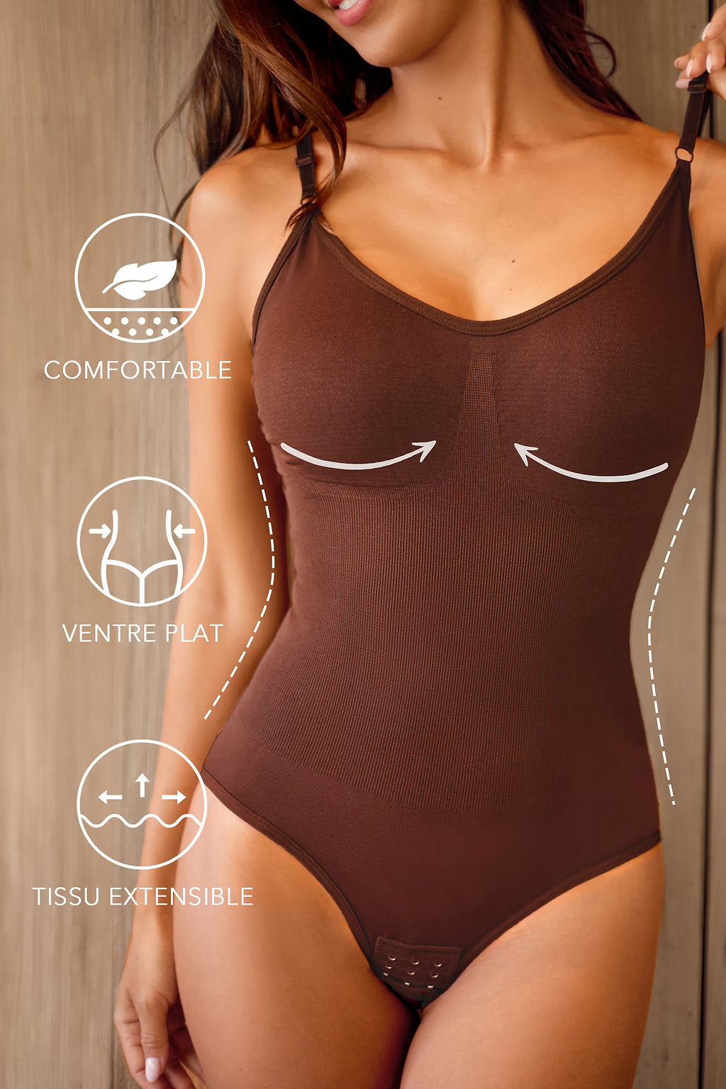 Eleganza - Body Modellante Donna Seamless