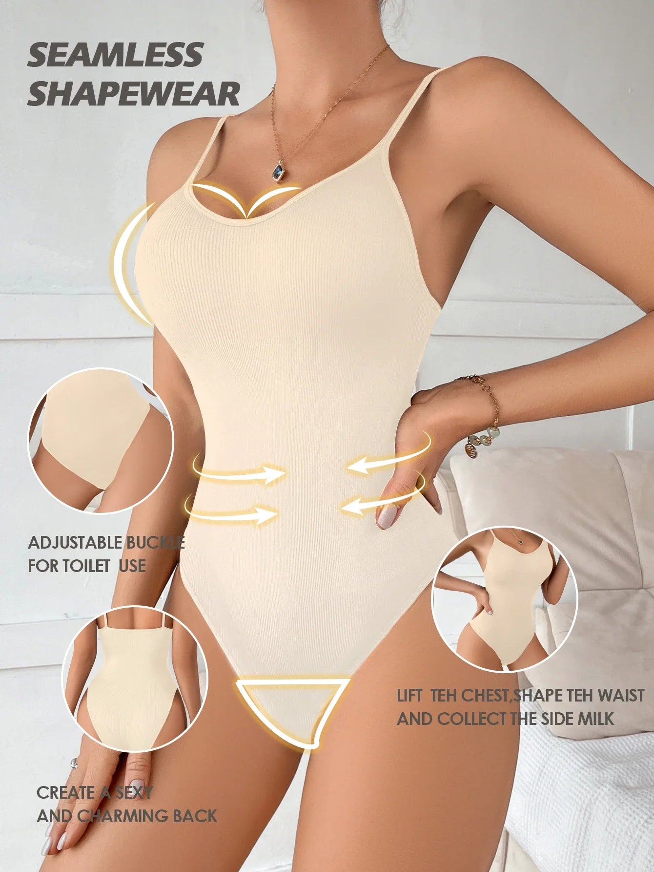 Eleganza - Body Modellante Donna Seamless